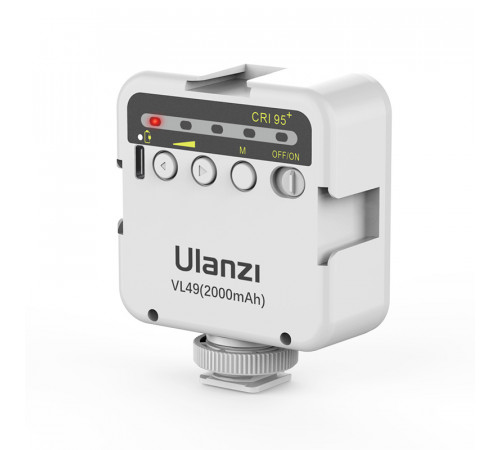 Відеосвітло Ulanzi Vijim Mini LED VL49 Video Light, 6W, White (UV-2215 VL49) (2215)