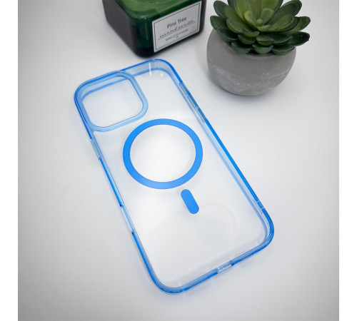 Чохол для смартфона Cosmic Acrilyc Colorful Mag for Apple iPhone 13 Pro Max Light Blue (AcrilycColor13PMLight)