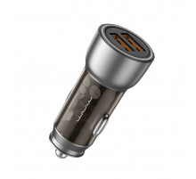 Автомобільний зарядний пристрій WUW-C201 2USB 3.1A black (6972573336814)