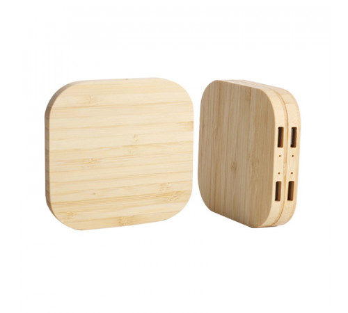 Бездротовий зарядний пристрій NN Q-8 15W wooden (NNQ8)