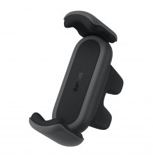 Автотримач для телефона Baseus Steel Cannon 2 Air Outlet Car Mount Black (SUGP000001)