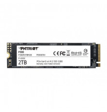 Накопитель SSD M.2 Patriot P300 2TB NVMe 2280 PCIe 3.0x4 3D NAND TLC (P300P2TBM28)