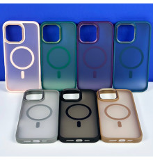 Накладка Matte Corrugated Camera Magnetic РОЗПРОДАЖ iPhone 15 Pro Max