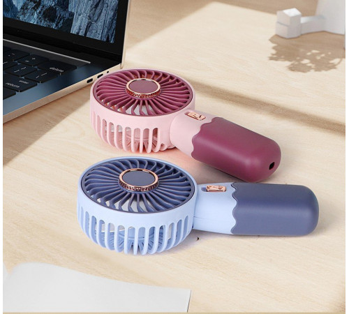 Вентилятор ZB088A Mini 250mAh (з вбуд. акум.) (15,8см)