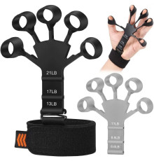 Тренажер для пальців,6 рівнів стійкості,Підсилювач для рук FINGER RELAX (500)