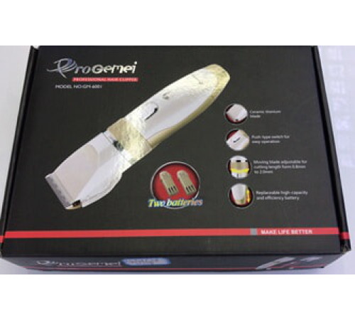 6001 GM машинка стрижка 2батареи