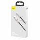 Кабель Baseus Cafule Series Metal Data Cable USB to IP 2.4A 2m Black (CALJK-B01)