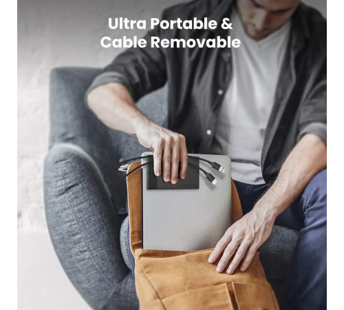 Зовнішня кишеня для накопичувача UGREEN US221 2.5 Inch Hard Drive Box (UGR-30848) (UGR-30848)