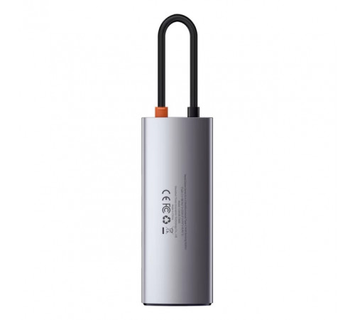 USB-хаб Baseus Metal Gleam Series 5-in-1 Multifunctional （Type-C to HDMI*1+USB3.0*3+PD*1) (CAHUB-CX0G)