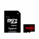 Карта пам'яті microSDHC (UHS-1) Apacer 32Gb class 10 V10 A1 R100MB/s (adapter SD) (AP32GMCSH10UB-R)