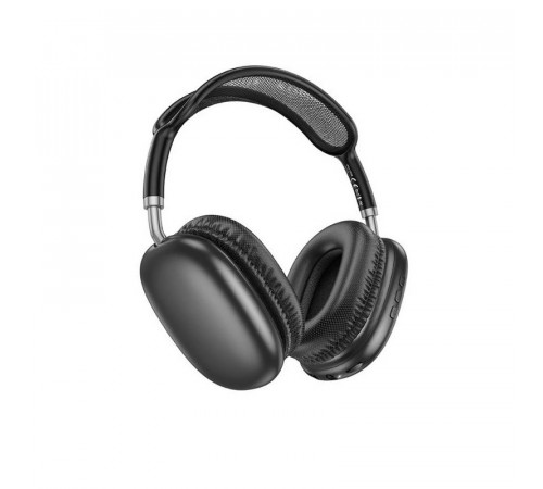 Бездротові накладні навушники BOROFONE BO22 Plus Elegant BT headphones Deep Space Gray (6941991115219)