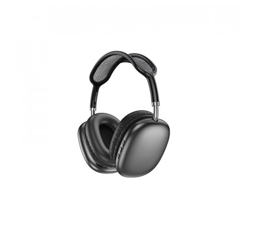 Бездротові накладні навушники BOROFONE BO22 Plus Elegant BT headphones Deep Space Gray (6941991115219)