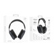 Бездротові накладні навушники BOROFONE BO22 Plus Elegant BT headphones Deep Space Gray (6941991115219)