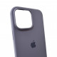 Чохол для смартфона Silicone Full Case AA Open Cam for Apple iPhone 16 Pro Max 28,Lavender Grey (FullOpeAAi16PM-28)