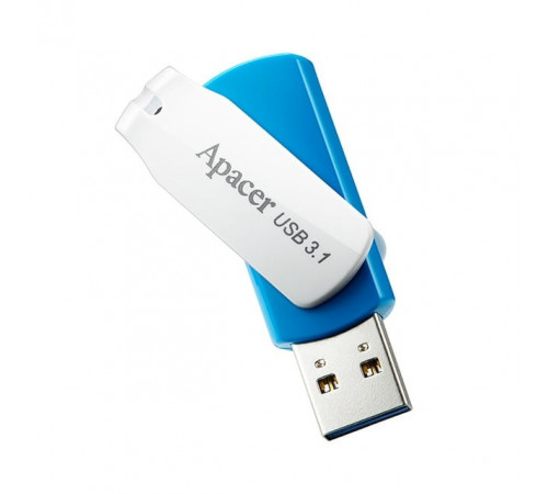 Флеш-накопичувач Apacer USB 3.2 Gen 1 AH357 128GB Blue (AP128GAH357U-1)