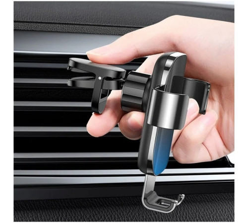 Автотримач для телефона Baseus Glaze Gravity Car Mount Black (SUYL-LG01)