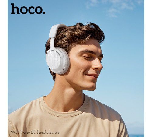 Бездротові накладні навушники HOCO W53 Tone BT headphones Gray (6942007646598)