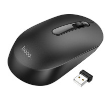 Маніпулятор миша HOCO GM14 Platinum 2.4G business wireless mouse Black (6931474757869)