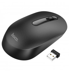 Маніпулятор миша HOCO GM14 Platinum 2.4G business wireless mouse Black (6931474757869)