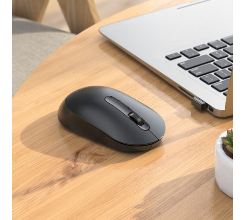 Маніпулятор миша HOCO GM14 Platinum 2.4G business wireless mouse Black (6931474757869)