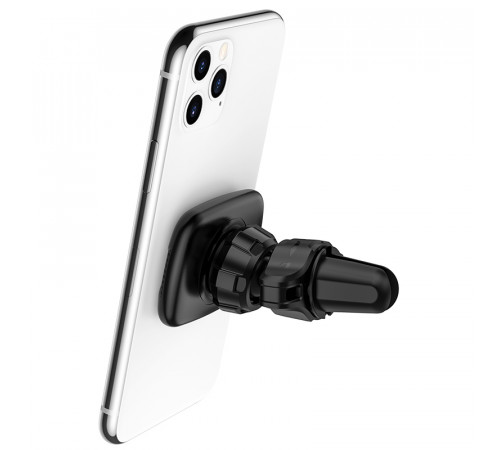 Автотримач для телефона HOCO CA65 Sagittarius series air outlet magnetic car holder Black (6931474725431)