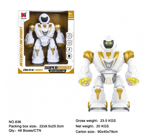 Робот обертається та танцює 636 (48 шт)