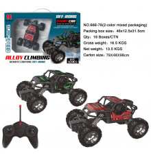 Машинка позашляховик (з скелелазіння) на пульті керування 666-76 (18 шт)