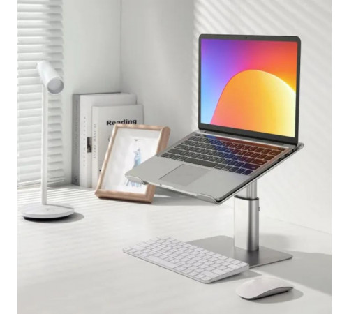 Підставка Baseus Metal Adjustable Laptop Stand Silver (LUJS000012)