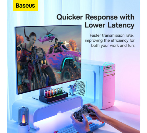 Адаптер Bluetooth Baseus BA07 Wireless Adapter Black (ZJBA010001)