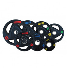Диск обрезиненный Fitnessport 50 мм. 2,5-25 кг
