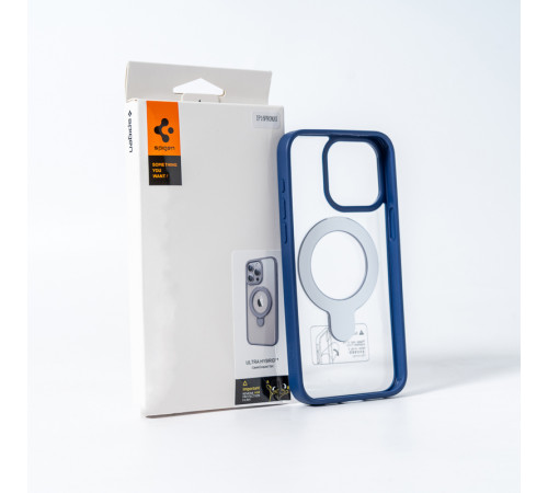 Чохол для смартфона Spigen AAA Magnetic Ring for Apple iPhone 14 Pro Max Blue (SPGMGRING14ProMaxBlue)