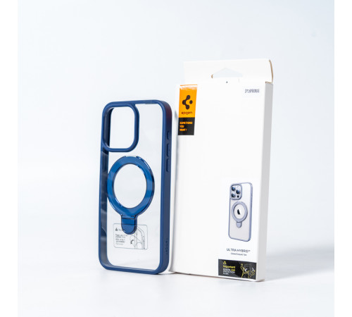 Чохол для смартфона Spigen AAA Magnetic Ring for Apple iPhone 14 Pro Max Blue (SPGMGRING14ProMaxBlue)