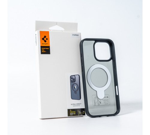 Чохол для смартфона Spigen AAA Magnetic Ring for Apple iPhone 16 All Black (SPGMGRING16AllBlack)