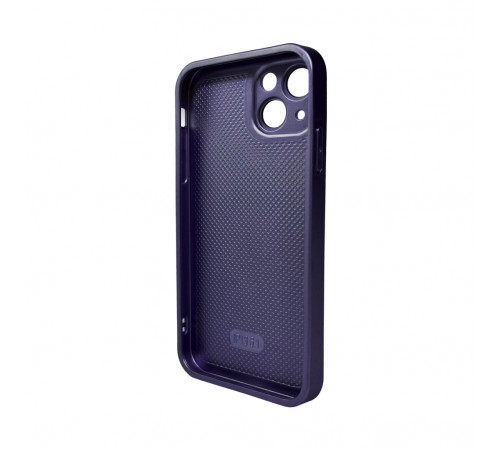 Чохол для смартфона AG Glass Matt Frame Color Logo for Apple iPhone 12 Deep Purple (AGMattFrameiP12Purple)