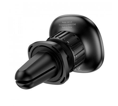 Автотримач для телефона BOROFONE BH124 Roman magnetic car holder (air outlet) Black and Red (6941991119545)