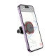 Автотримач для телефона BOROFONE BH124 Roman magnetic car holder (air outlet) Black and Red (6941991119545)