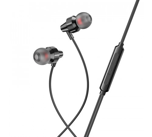 Навушники дротові HOCO M90 (3.5mm) Black Shadow (6931474759351)