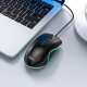 Миша HOCO GM19 Enjoy gaming luminous wired mouse Black (6931474784131)