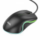 Миша HOCO GM19 Enjoy gaming luminous wired mouse Black (6931474784131)