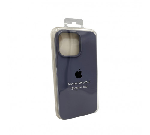 Чохол для смартфона Silicone Full Case AA Open Cam for Apple iPhone 15 Pro Max 28,Lavender Grey (FullOpeAAi15PM-28)