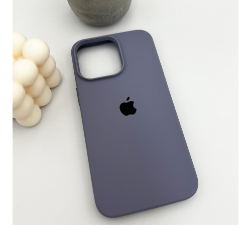 Чохол для смартфона Silicone Full Case AA Open Cam for Apple iPhone 15 Pro Max 28,Lavender Grey (FullOpeAAi15PM-28)