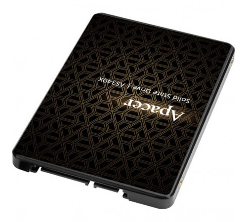 Накопичувач SSD Apacer AS340X 120GB 2.5" 7mm SATAIII 3D NAND Read/Write: 550/520 MB/sec (AP120GAS340XC-1)