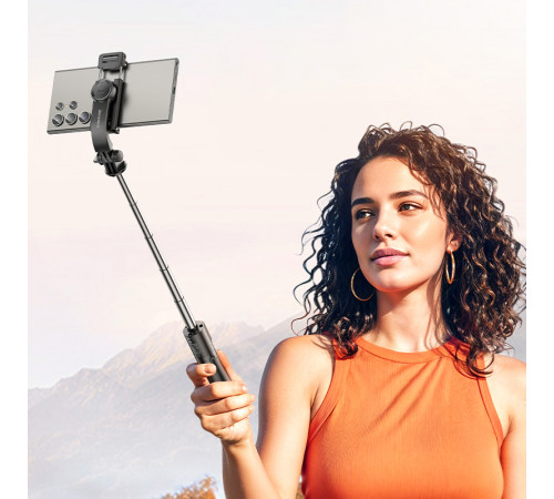 Селфі-монопод BOROFONE BY13 Nube live broadcast holder Black (6941991119415)