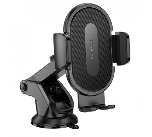 Автотримач для телефона BOROFONE BH134 Rio push-type car holder (center console) Black (6941991120671)