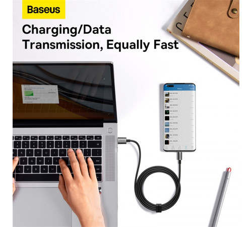 Кабель Baseus Superior Series Fast Charging Data Cable USB to Type-C 100W 1m Cluster Black (P10320102114-00)