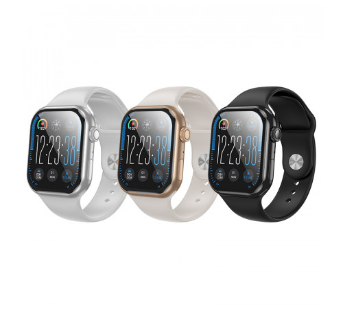 Смарт-годинник BOROFONE BD12 51mm. 190 mAh. IPX4 Smart sports watch (call version) Silver (6941991120602)