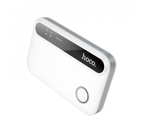 Мобільний роутер HOCO HI41 Mobile portable WiFi (Europe Asia and Africa) White (6942007647984)