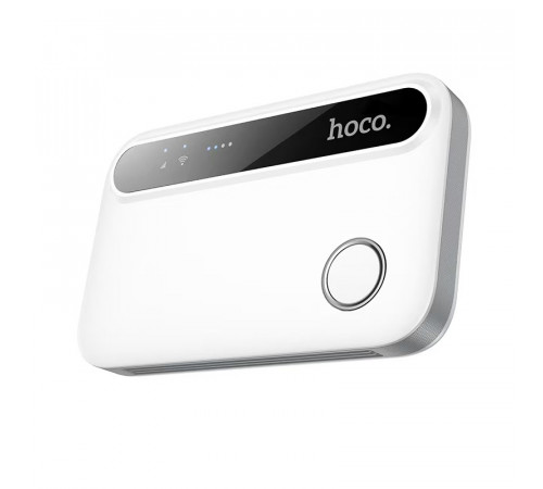 Мобільний роутер HOCO HI41 Mobile portable WiFi (Europe Asia and Africa) White (6942007647984)