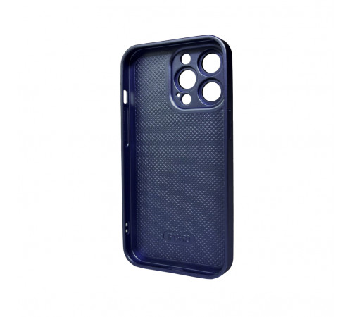 Чохол для смартфона AG Glass Matt Frame Color Logo for Apple iPhone 11 Pro Max Navy Blue (AGMattFrameiP11PMBlue)