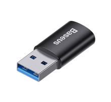 Адаптер Baseus Ingenuity Series Mini OTG Adaptor USB 3.1 to Type-CBlack (ZJJQ000101)